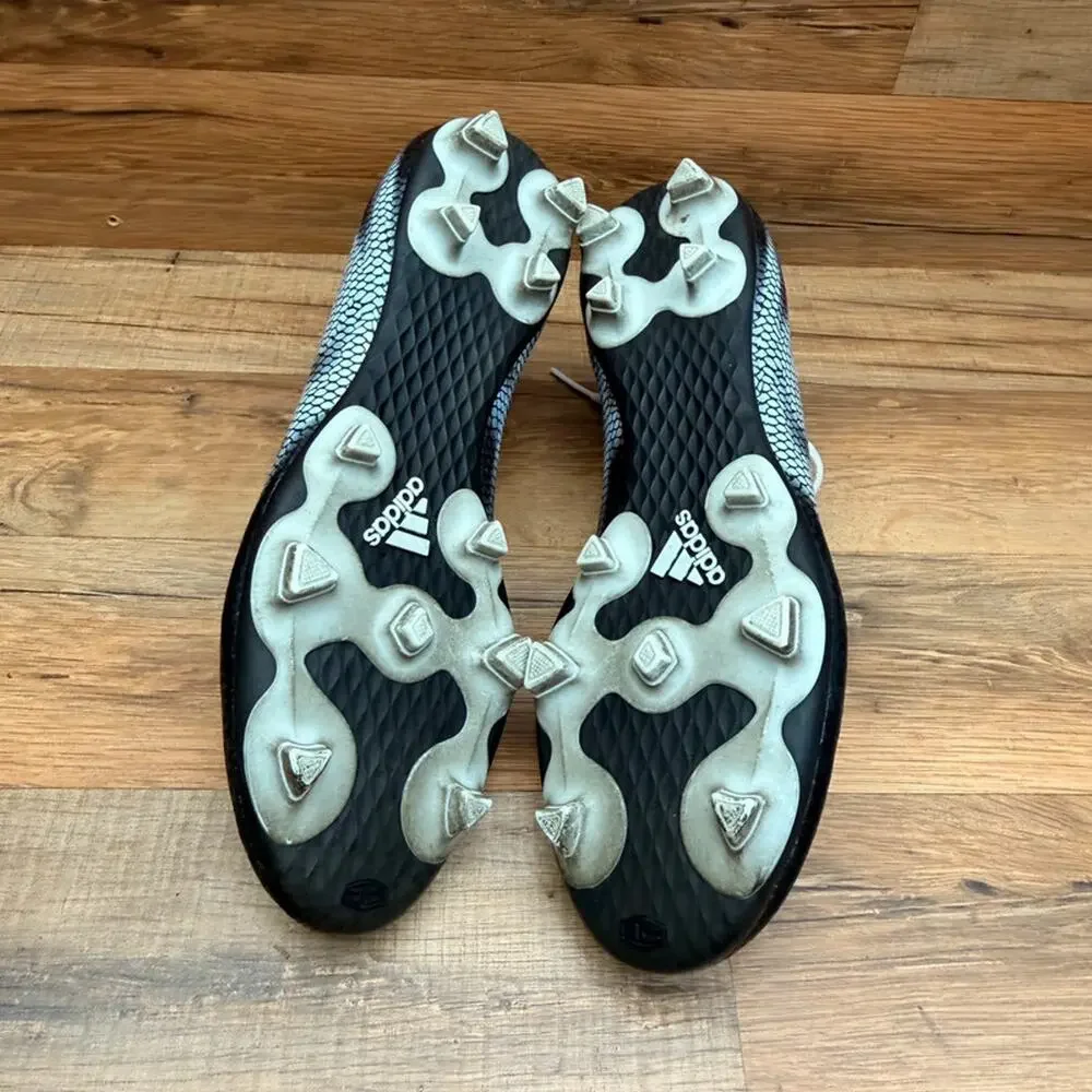 Adidas F10 FG Men’s Size 8 Core Black/Silver Soccer Cleats